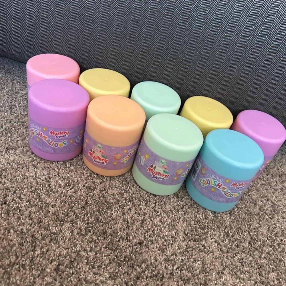 9 Mystery squishmallow Capsules bundle BRAND NEW UNOPENED